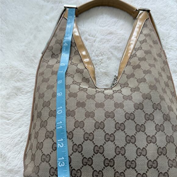 Gucci vintage GG print bag Authentic - Picture 9 of 13